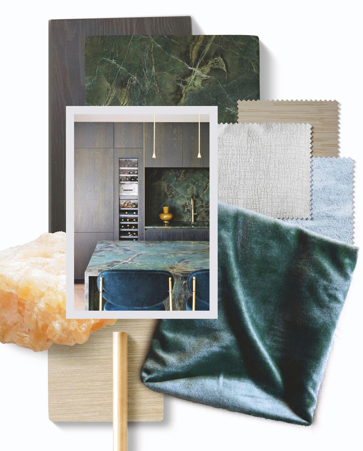 het moodboard stijlvol wonen 08-2024 | fotografie Space Content Studio