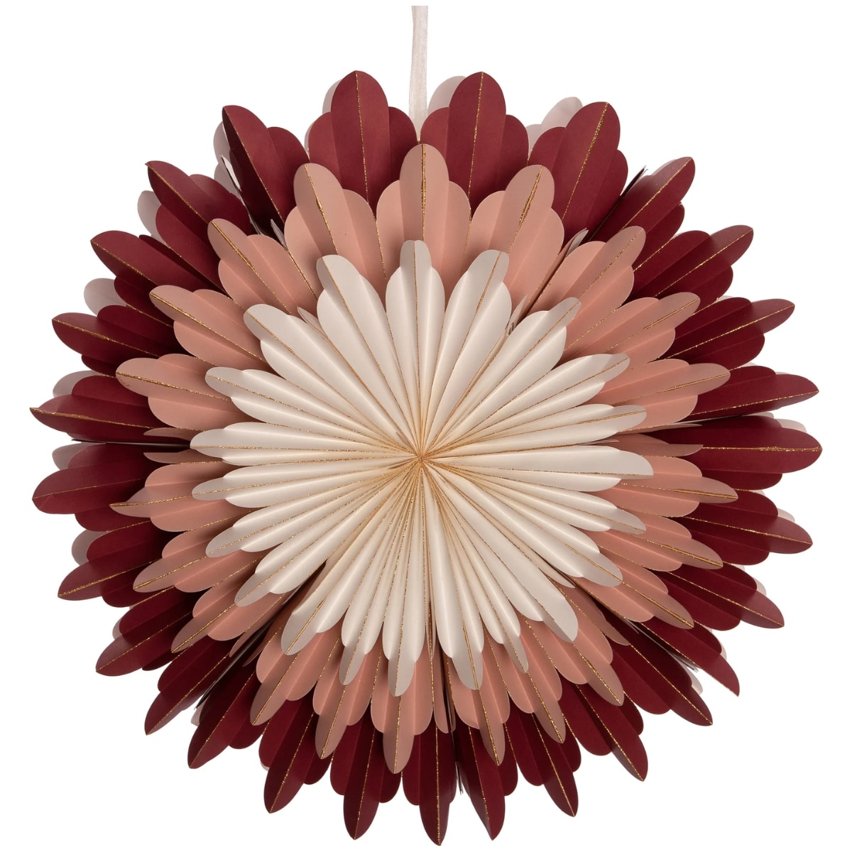 Intratuin Kerstster D 50 cm roze wit Intratuin