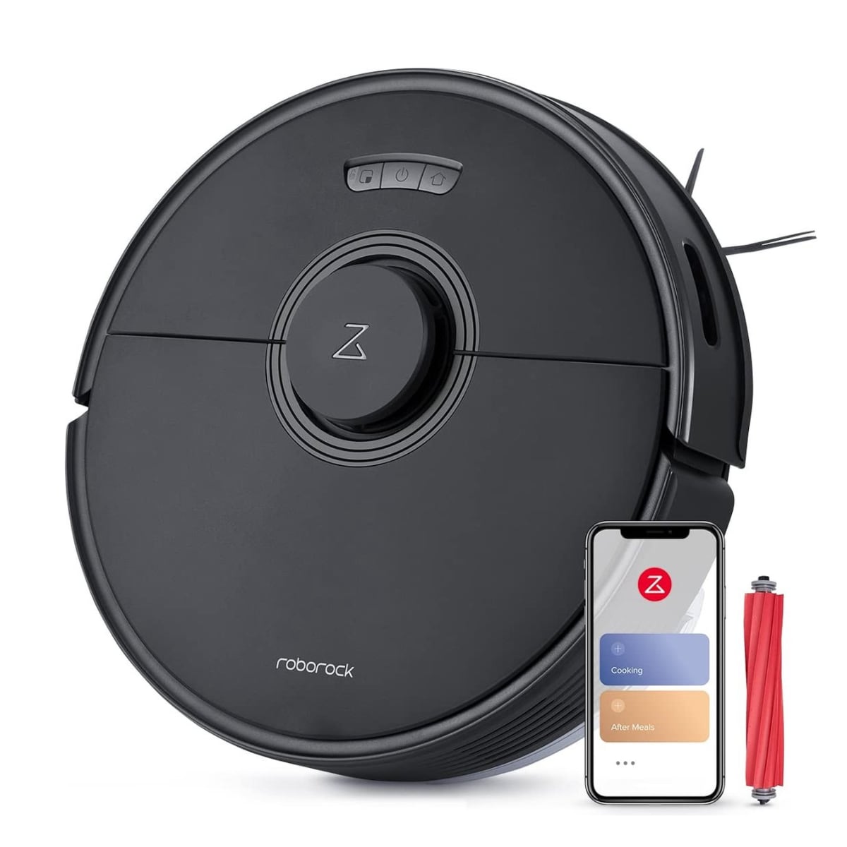 Roborock Q7 Max - Robotstofzuiger met dweilfunctie - Zwart - 58W Roborock