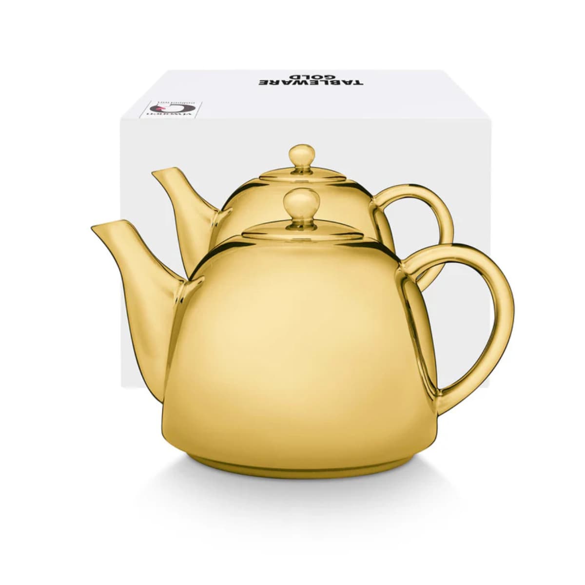 vtwonen Theepot - Goud - Porselein - 1.8 Liter vtwonen shop
