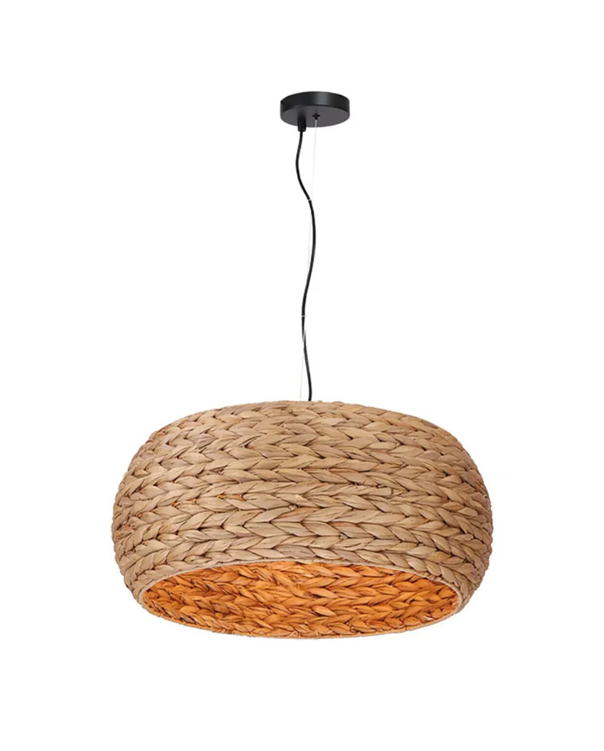 Zeegras hanglamp Tessa van Freelight, kap 60x28 cm (Øxh) € 199,- (vtwonen.nl/shop) vtwonen