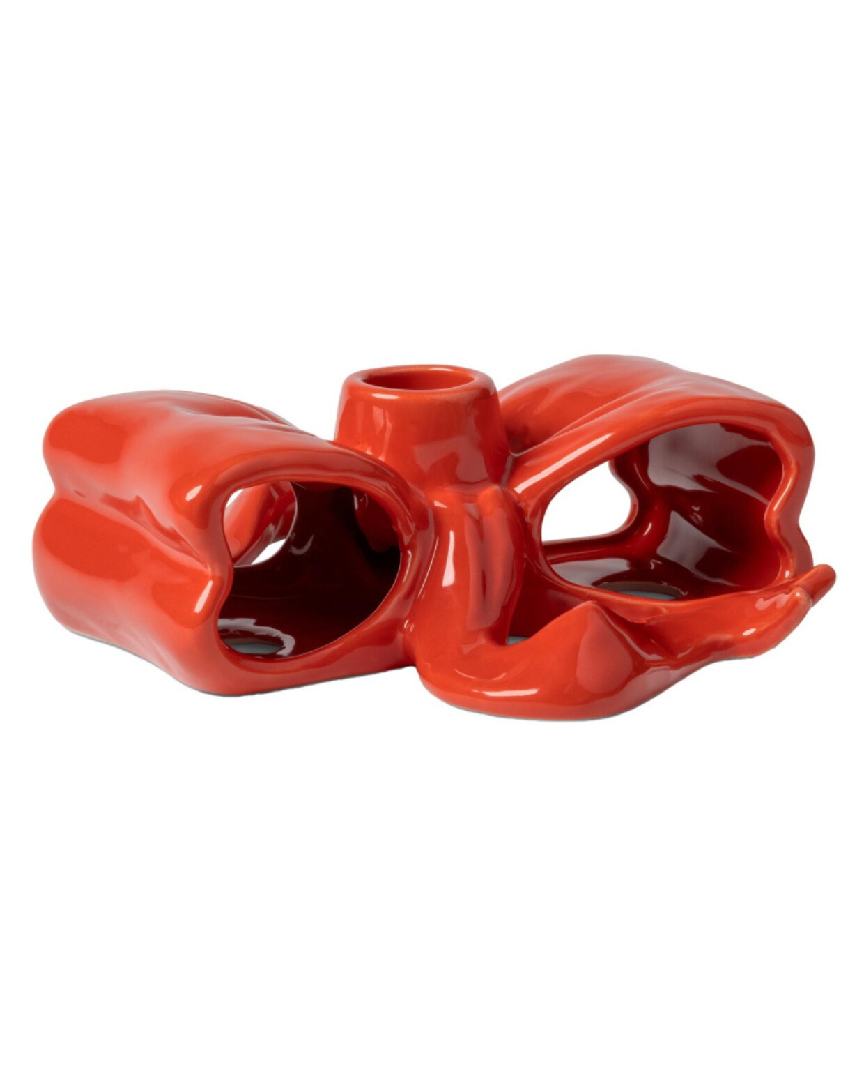 &amp;klevering Ribbon kandelaar rood Flinders