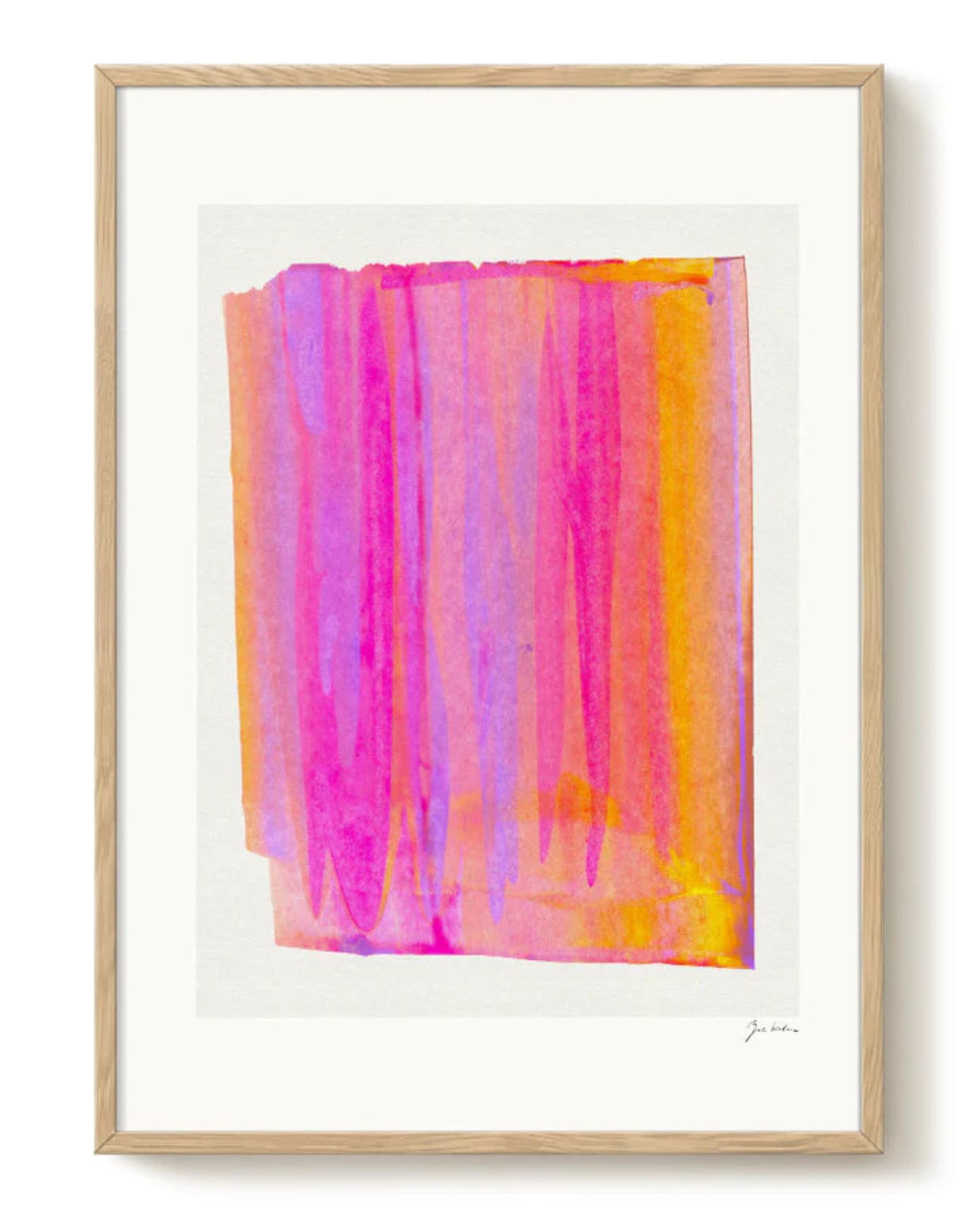 Papieren 'Sunset Hues' poster van PSTR studio, 50x70 cm, (bxh) € 46,- (shop.vtwonen.nl) vtwonen