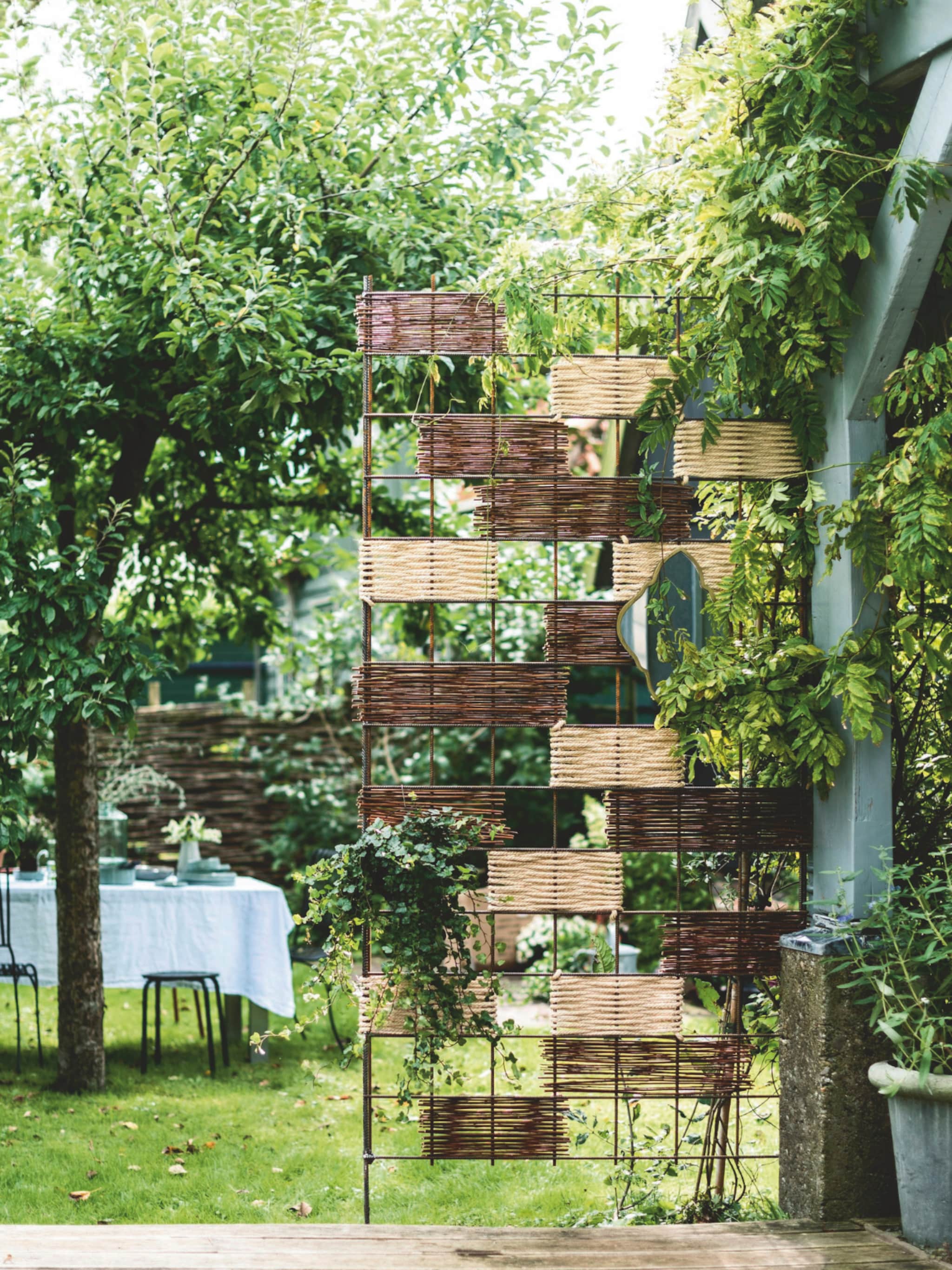 diy roomdividers voor de tuin