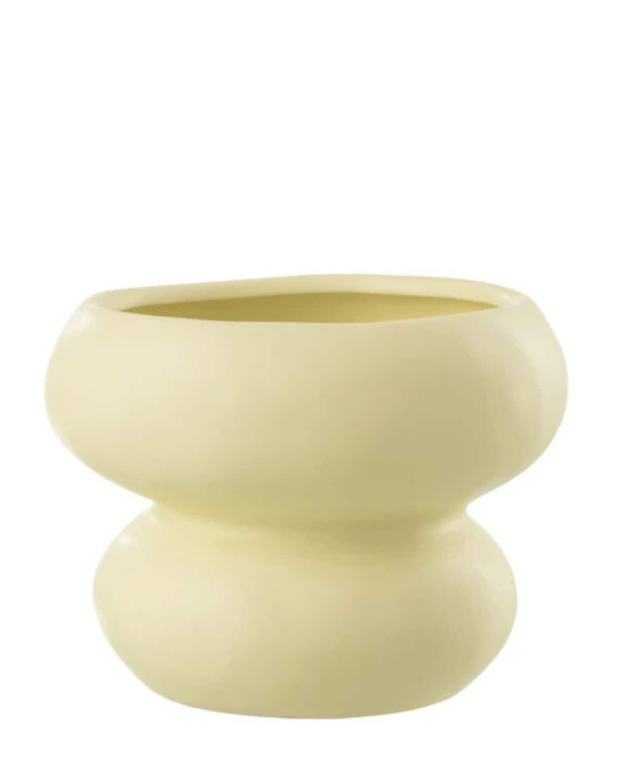 J-Line bloempot Cirkel - porselein vtwonen shop | J-Line