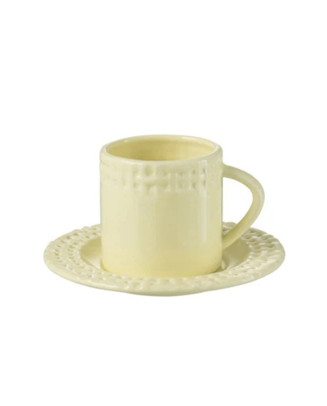 Keramieken kop en schotel J-Line, 14x9 cm (Øxh) set van 12 € 183,90 (shop.vtwonen.nl). J-Line