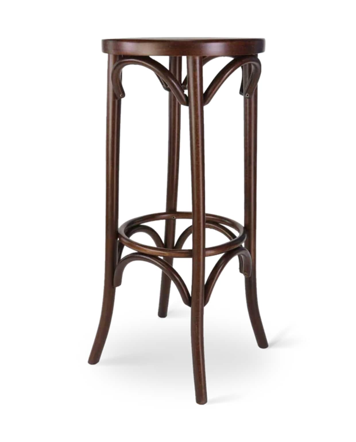 Shop op shop.vtwonen.nl: houten barkruk Carel van Fameg, 83 cm (h) € 210. Fameg