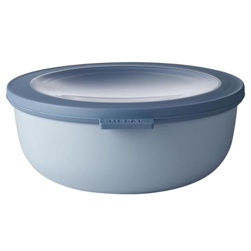 Mepal - Multikom Cirqula vershouddoos - 1250 ml - Rond - Nordic blue vtwonen shop | Bol.com