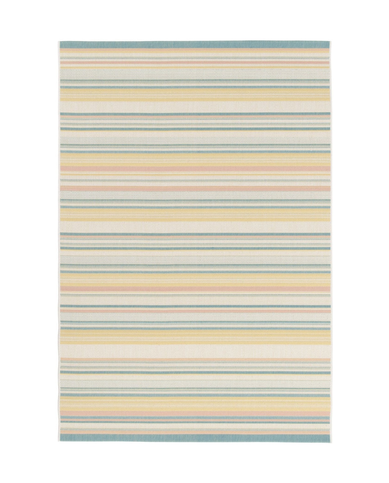 Shop via shop.vtwonen.nl: polypropyleen buitenvloerkleed Timura van Garden Impressions in Soft Stripe, 120x170 cm € 69,95. Garden Impressions