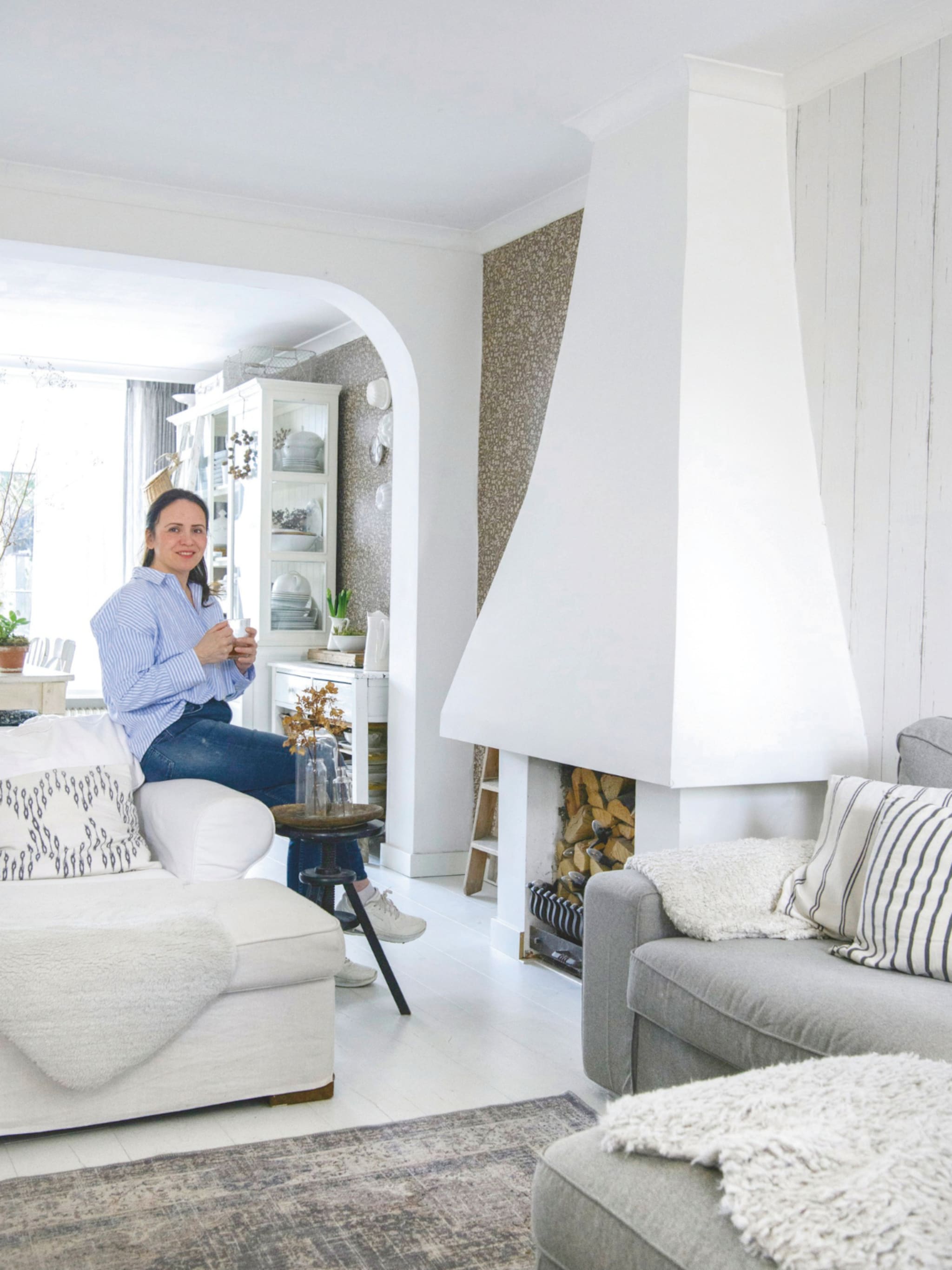 binnenkijken in tussenwoning met boerderijgevoel