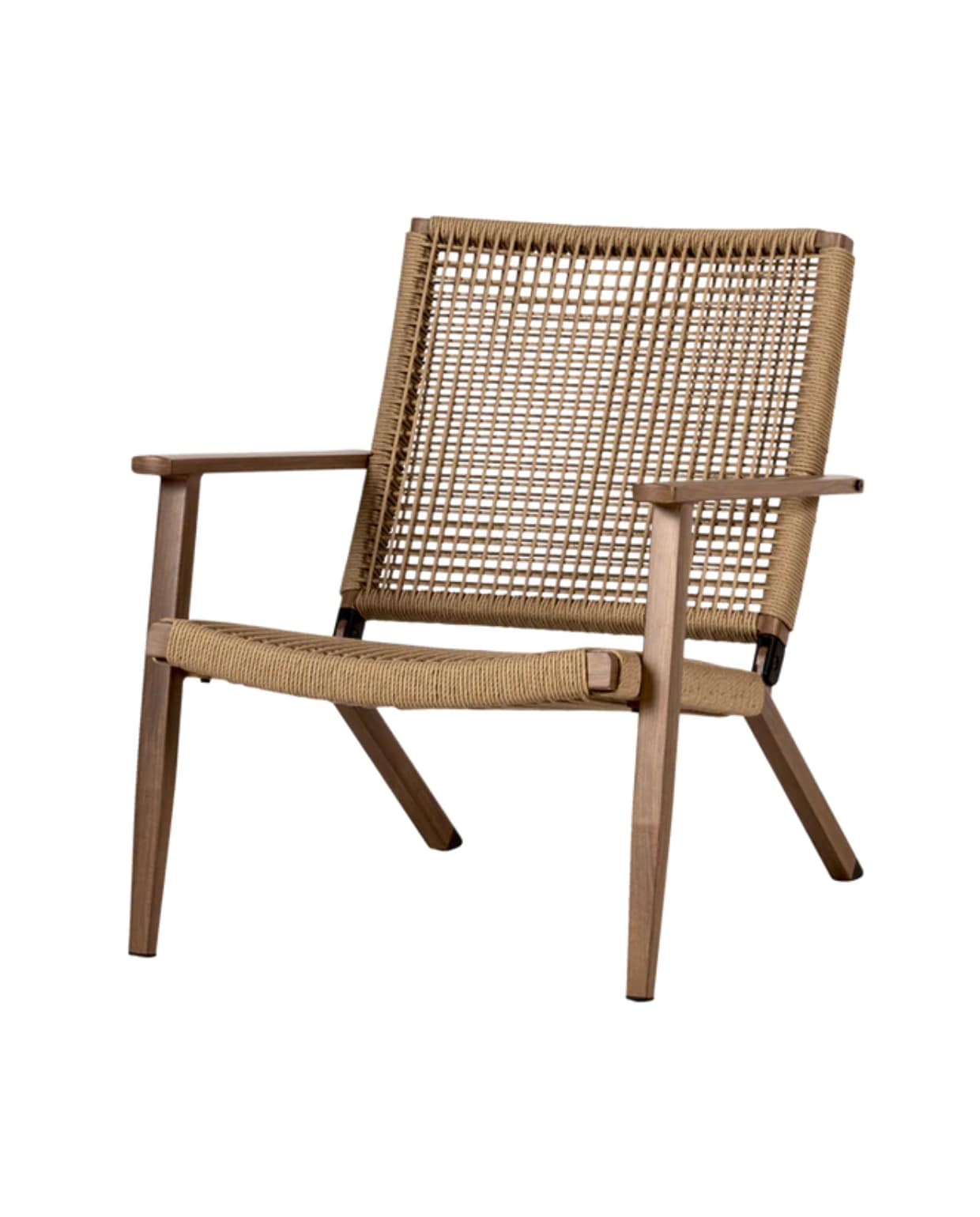 Shop op shop.vtwonen.nl: tuinstoel met armleuningen Dion van Lisomme, rotan en hout € 244,-. Lisomme