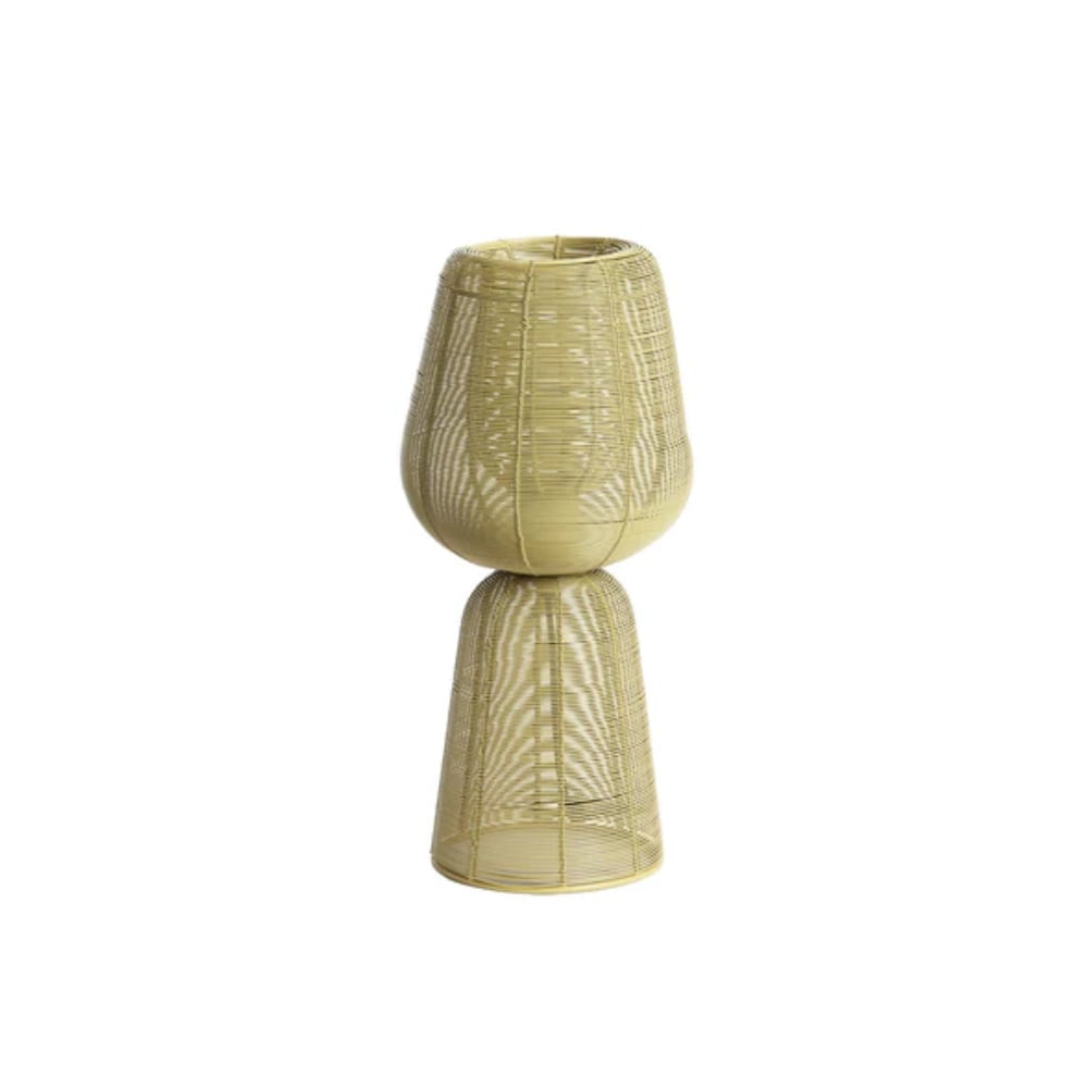 Light &amp; Living tafellamp Aboso - groen - Ø 18cm Light &amp; Living