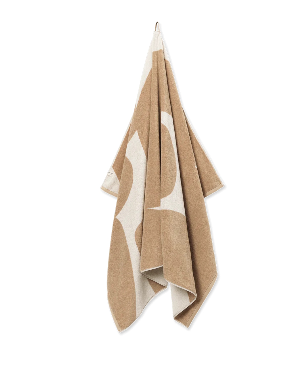 Biologisch katoenen Ebb Beach Towel, 100x150 cm €75,- (fermliving.nl). vtwonen