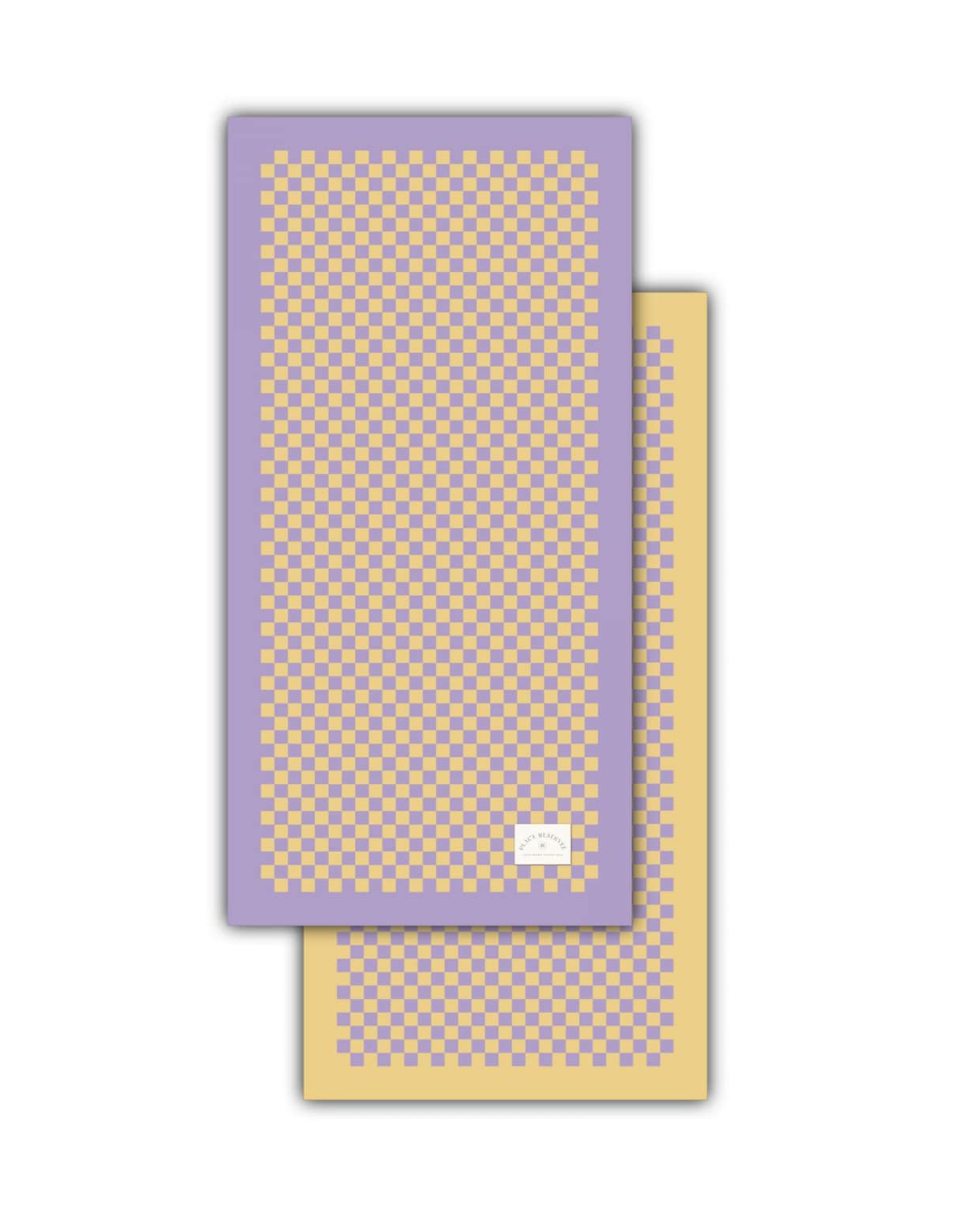 Katoenen strandlaken CHESS, 90x180 cm €69,- (marie-marie.com). vtwonen