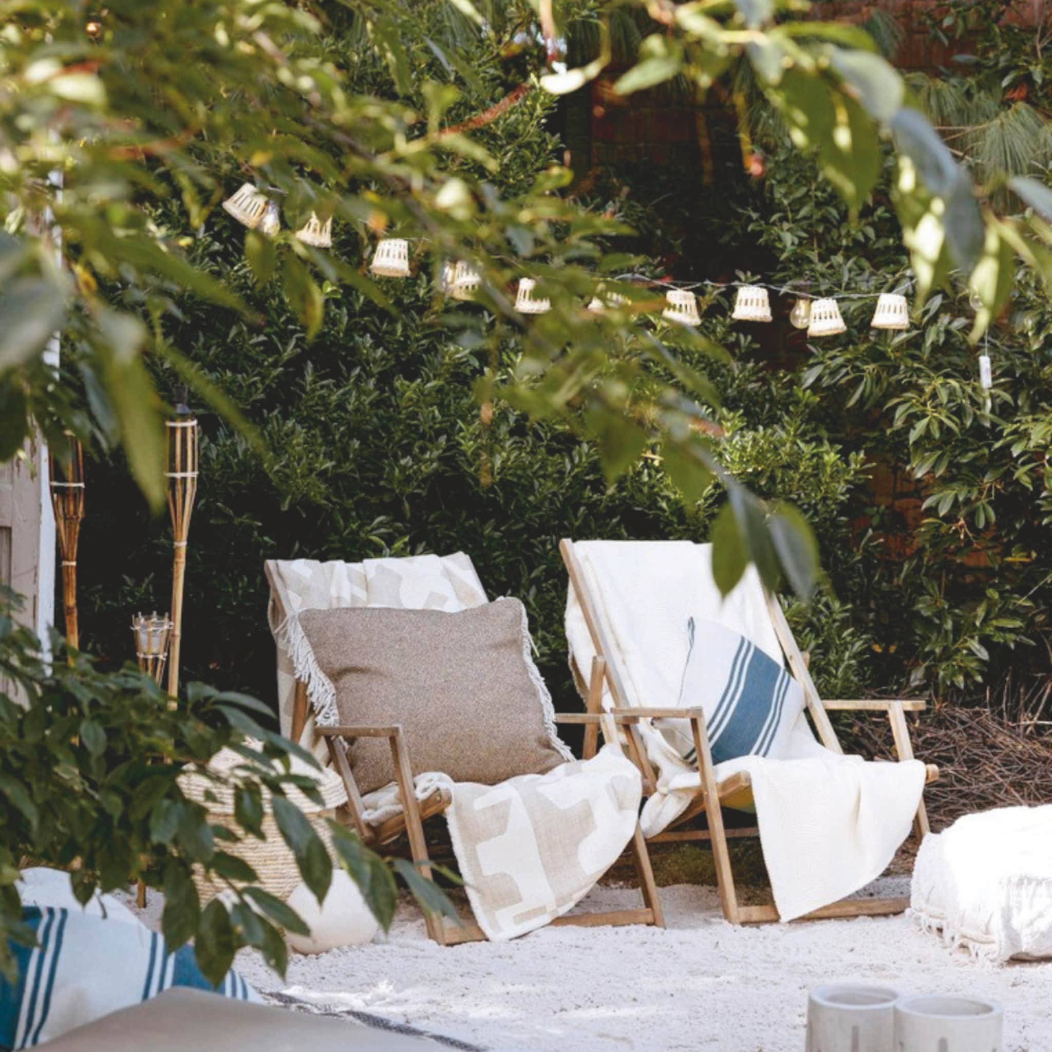 zomerse styling voor een gouden avond