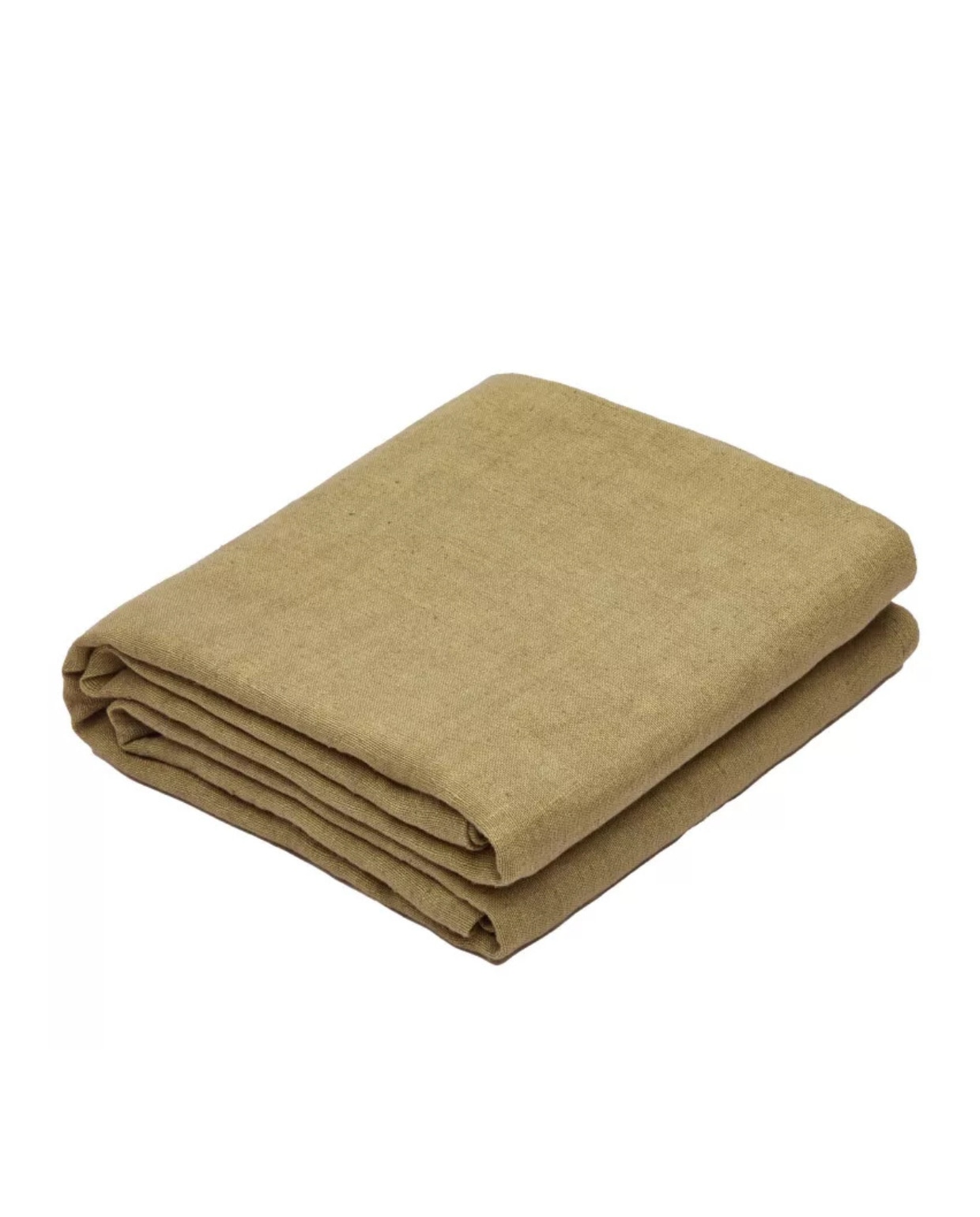 Kave Home tafelkleed Ubalda, katoen, groen, 250x150 cm ( lxb) € 66,-. ( flinders.nl) flinders.nl