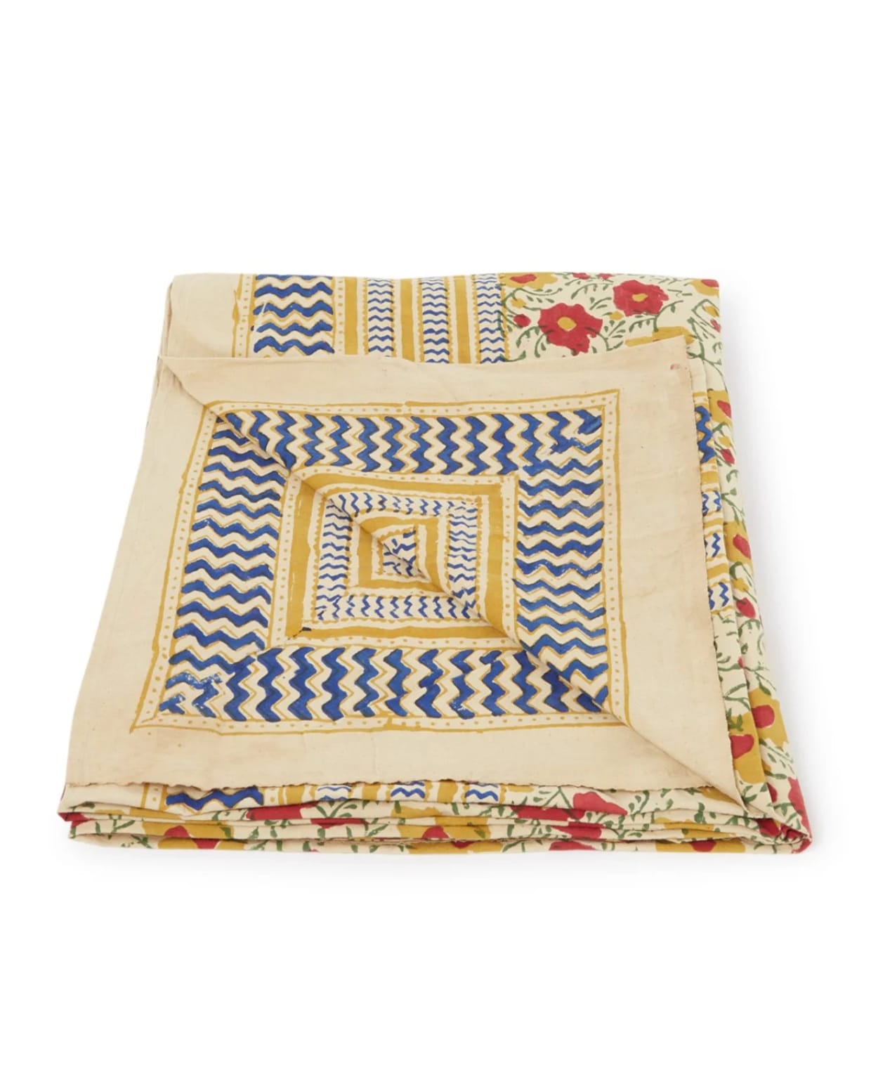 De bijenkorf tafelkleed Evy Doing Goods, katoen, geel, 350x160 cm (lxb) € 119,50,-. ( debijenkorf.nl) debijenkorf.nl