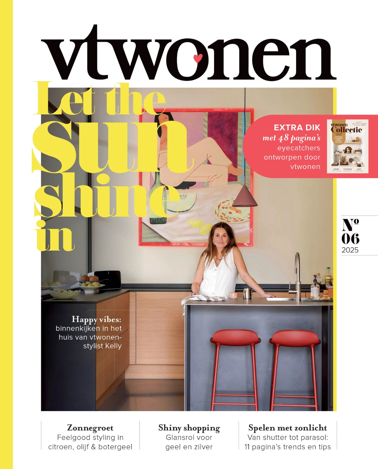 Cover vtwonen 06-2025: Let the sun shine vtwonen 06-2025