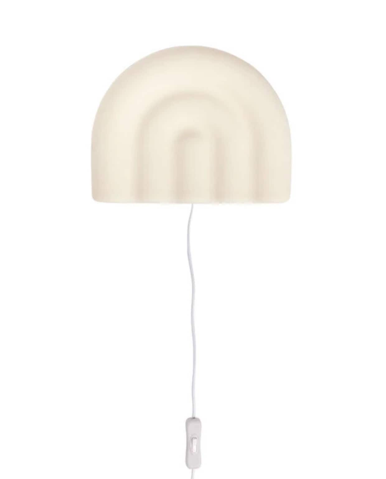 Shop via shop.vtwonen.nl: Oyoy wandlamp Rainbow, silicone € 68,-. Oyoy