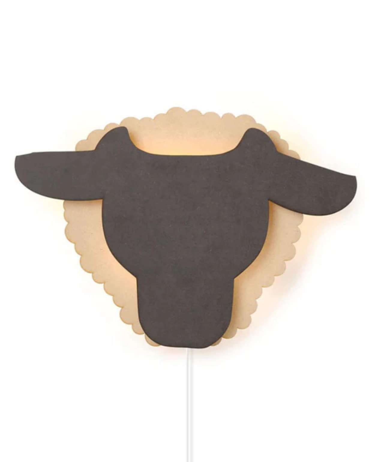 Shop via shop.vtwonen.nl: Van Tjalle en Jasper wandlamp Schapen, mdf € 69,-. van Tjalle en Jasper