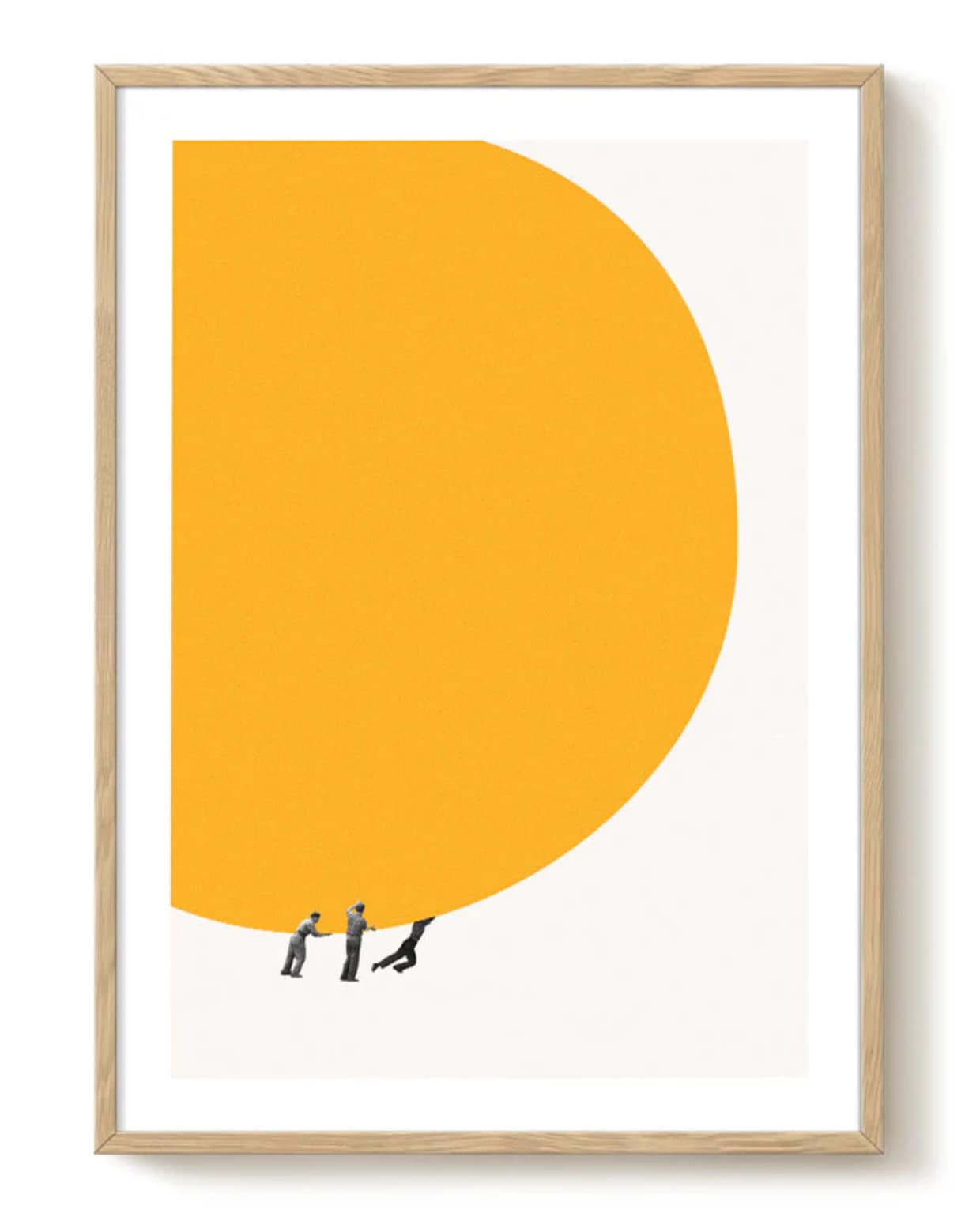 Pstr poster maarten Léon we can move the sun together, papier, meerkleurig, 70x50 cm (lxb), € 58,-.(shop.vtwonen.nl) shop.vtwonen.nl