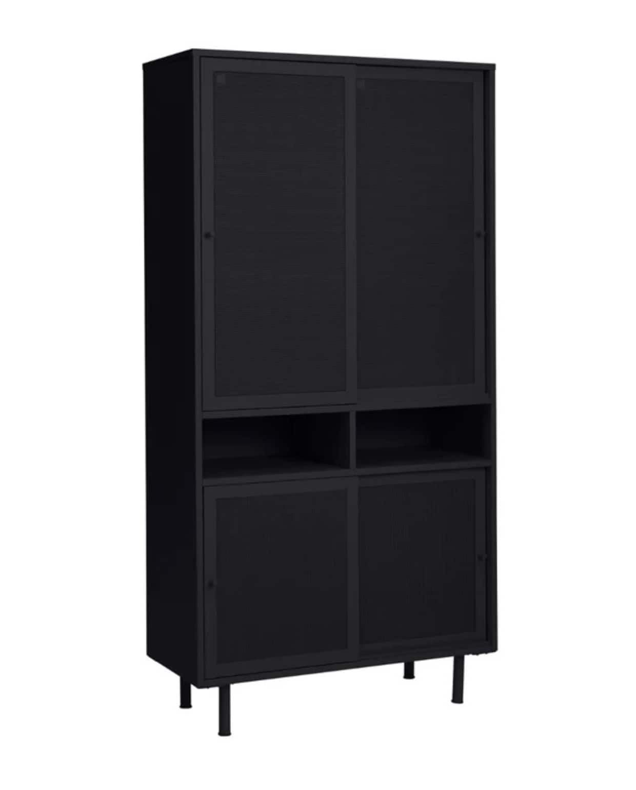 Shop via shop.vtwonen.nl: Rebellenclub Wandkast Virke, metaal, zwart, 90x40x180 cm (bxdxh) € 789,-. Rebellenclub
