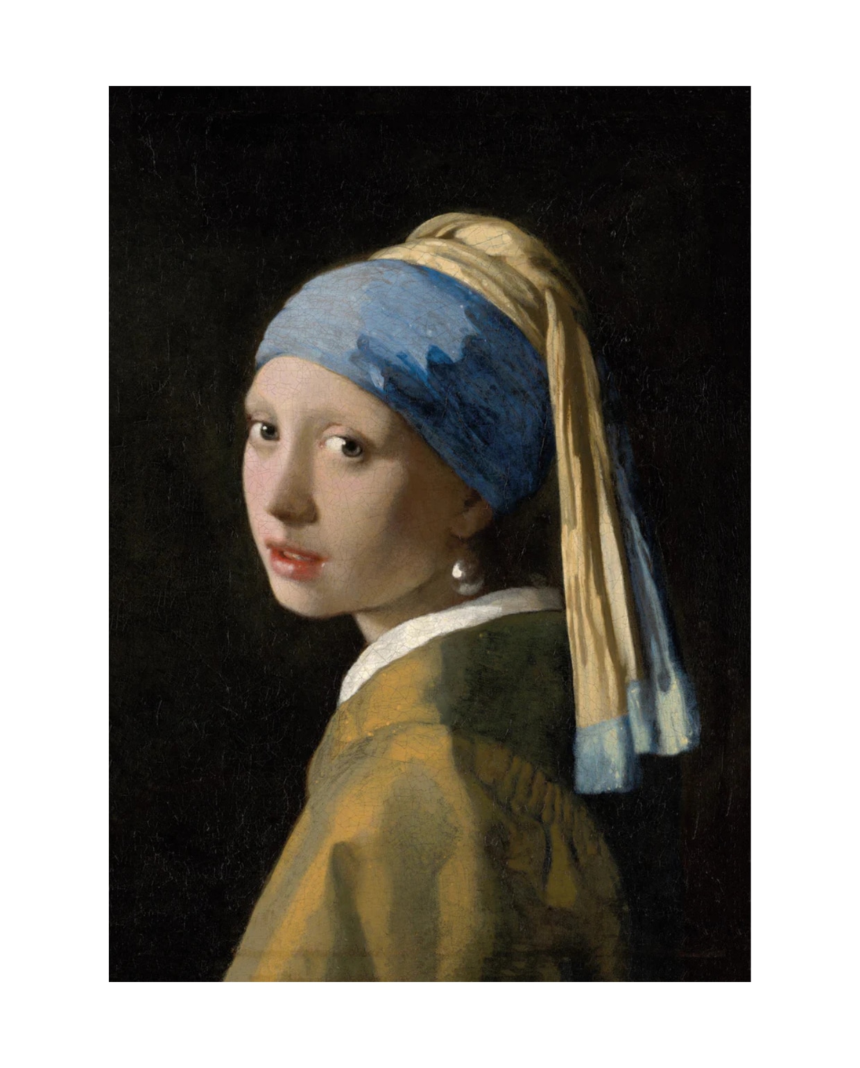 Shop via shop.vtwonen.nl: Art for the Home canvas Meisje met de parel, 70x100 cm (bxh) € 54,99.  Art for the Home