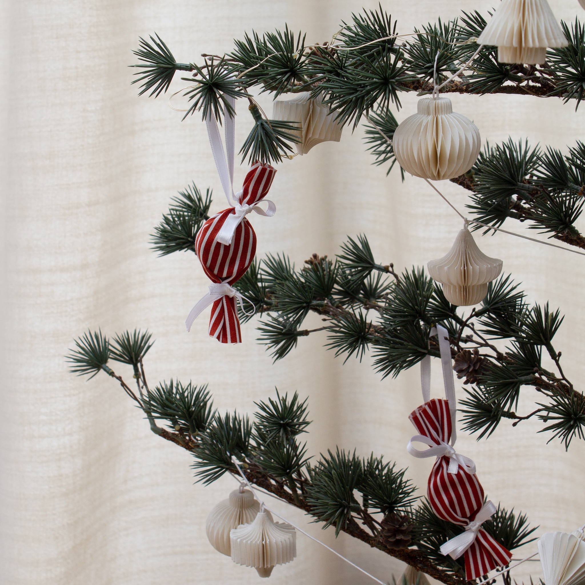 diy snoepje kersthangers zelf maken