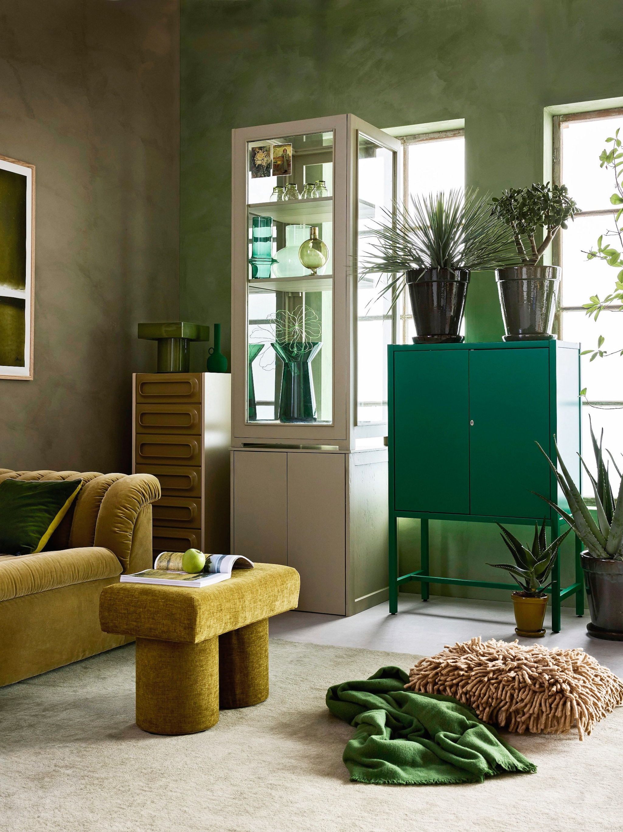 interieur een boost met trendkleur chartreuse