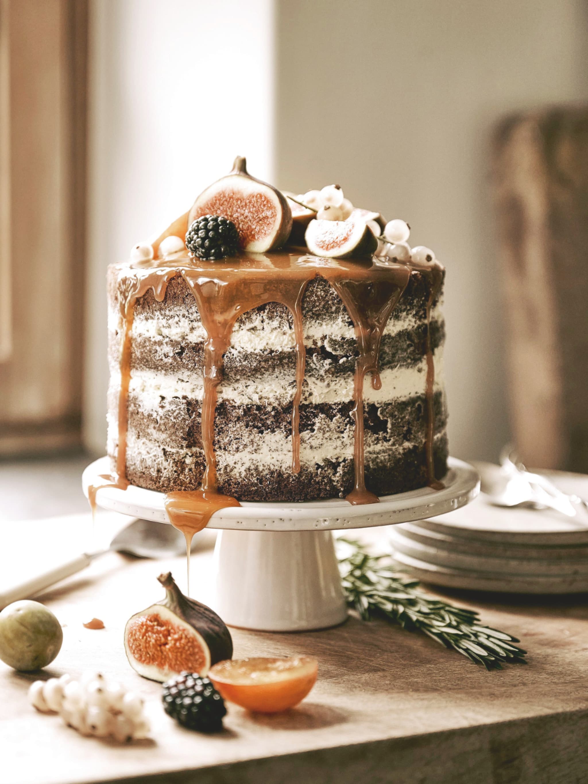 recept chai naked cake