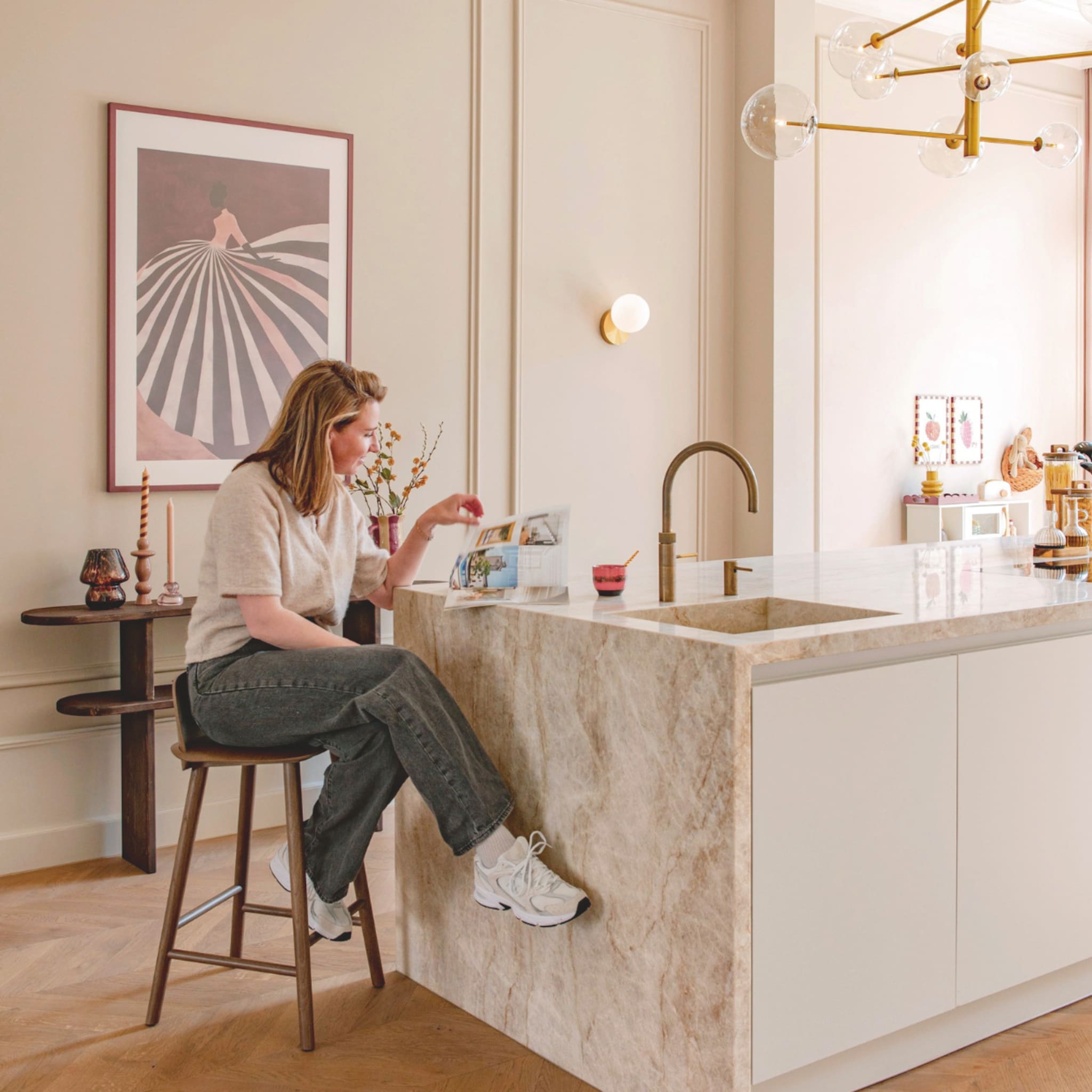 binnenkijken in een herenhuis in haarlem