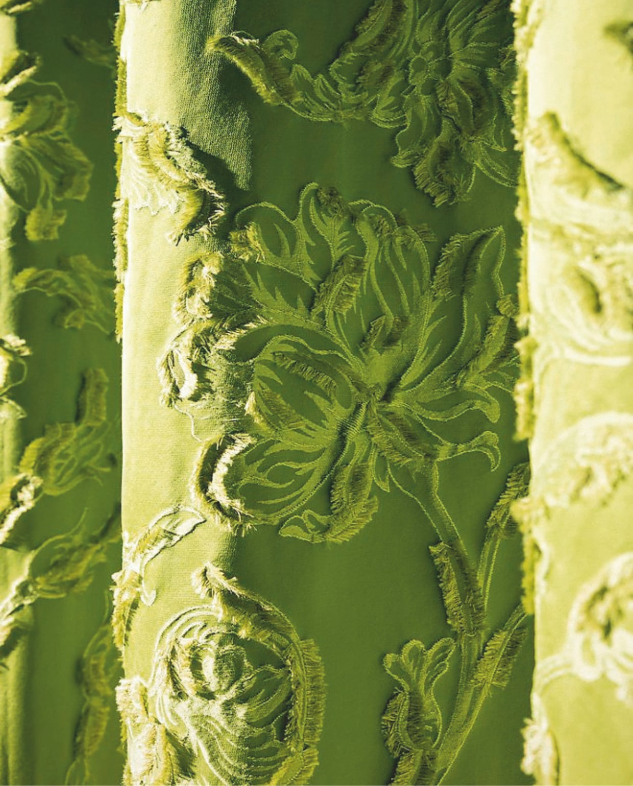 Opgedragen aan Marilyn Monroe. Per meter € 247,-. sahco.com, kvadrat.org Stijlvol Wonen 9-2025 | fotografie Marco Van Rijt (& Drape), Andrea Ferrari Studio | art direction Carina Frey en Stefanie Barth | tekst Christine van der Hoff