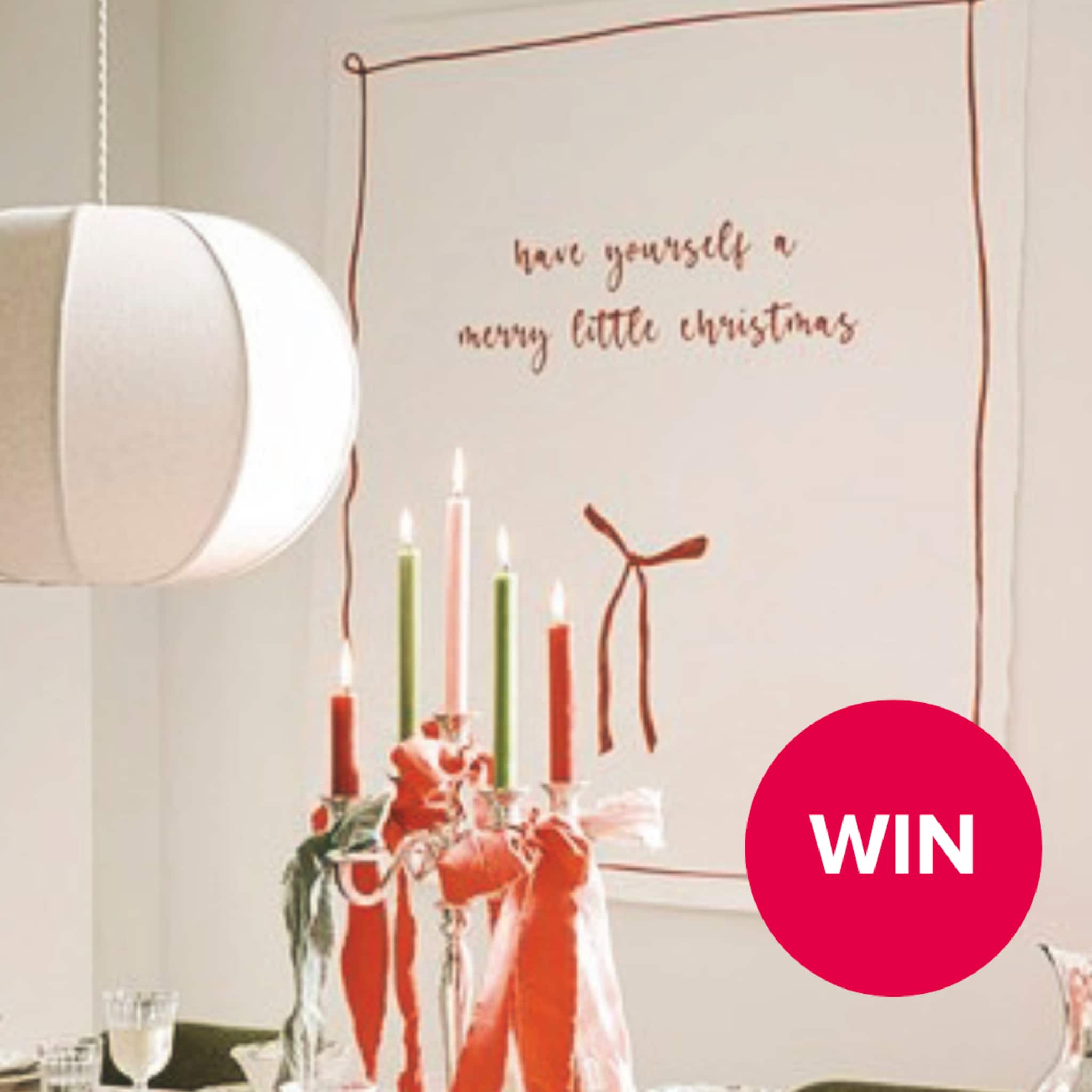 winactie 5x kerstcanvas