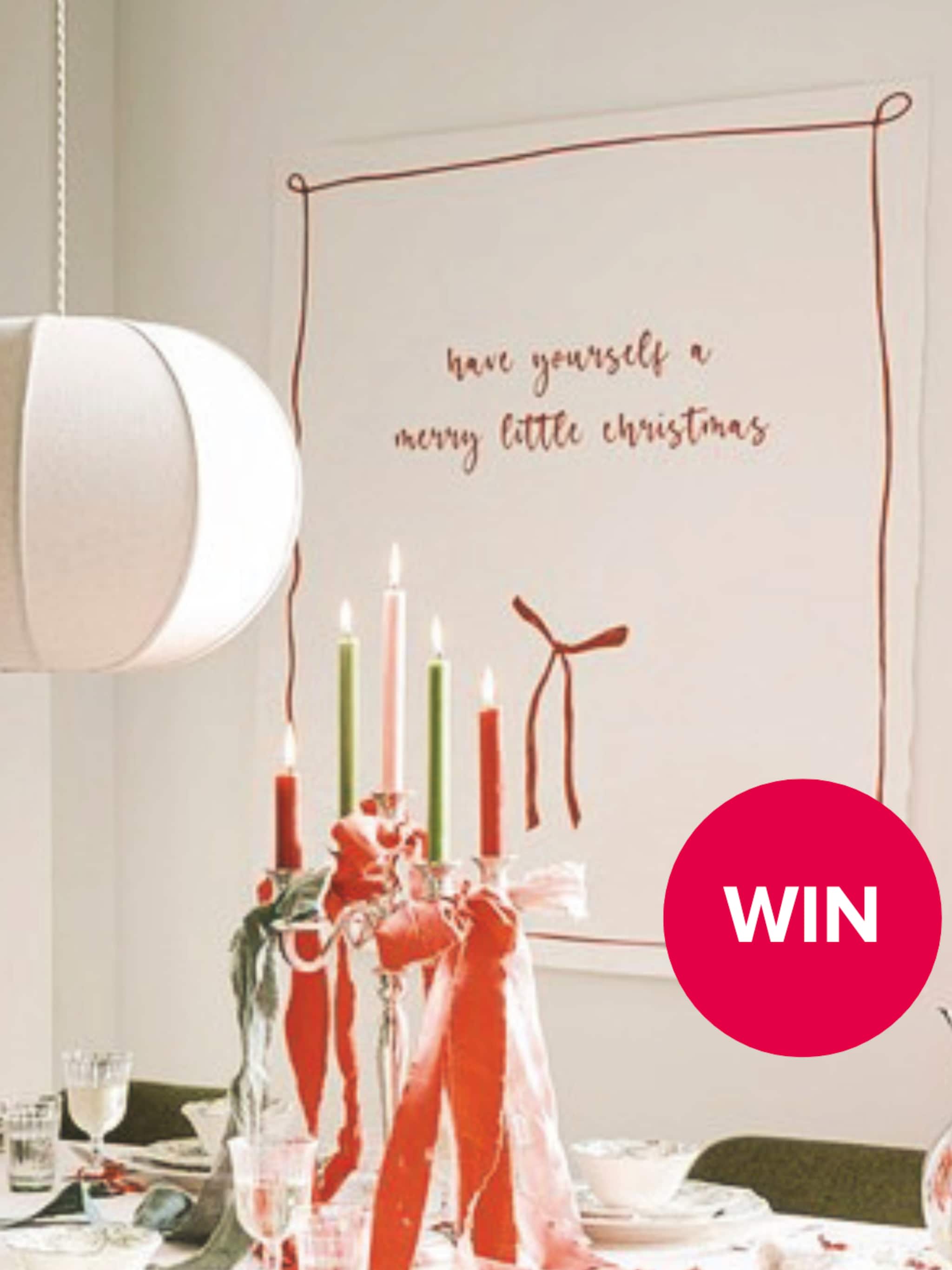 winactie 5x kerstcanvas