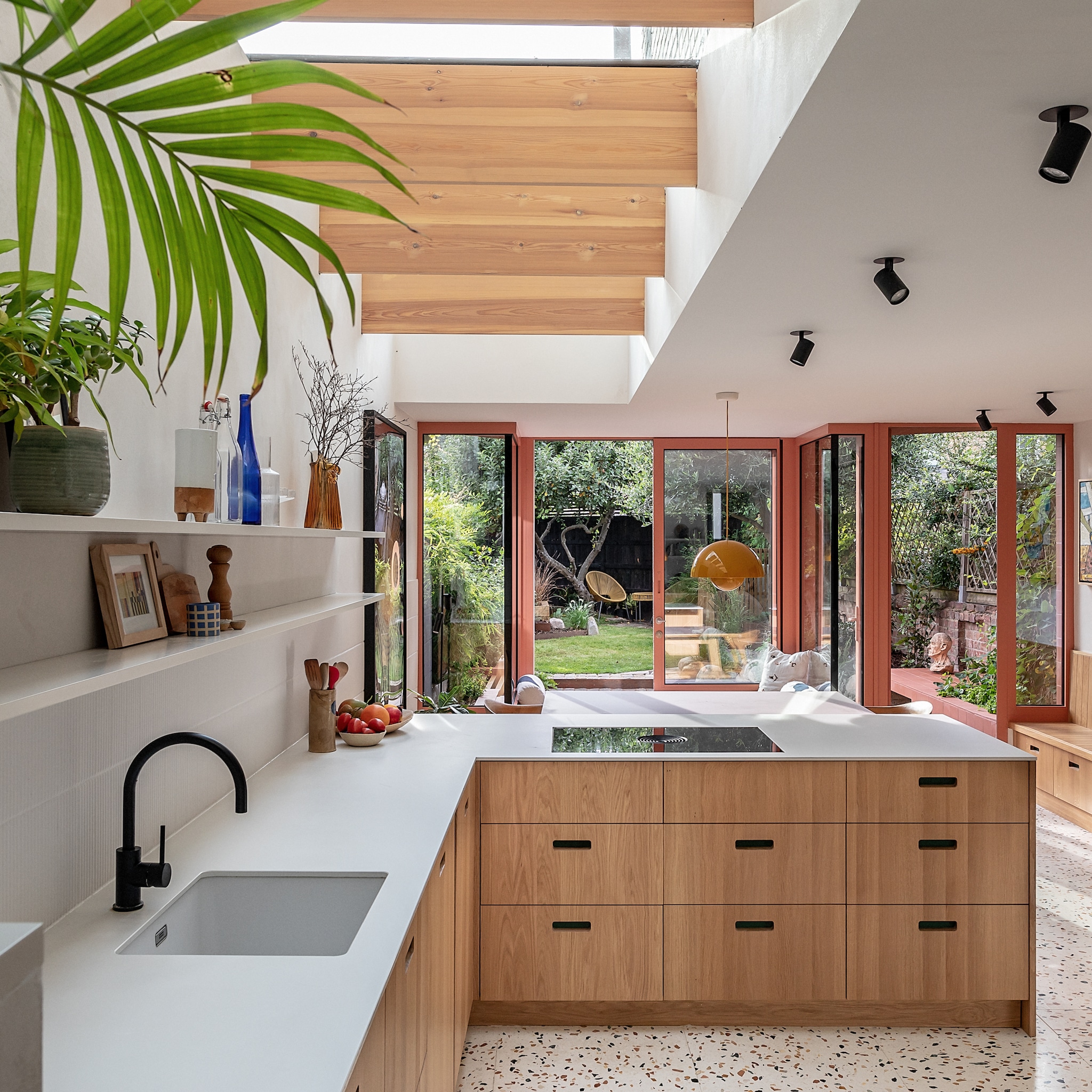 moderne villa mid century invloeden