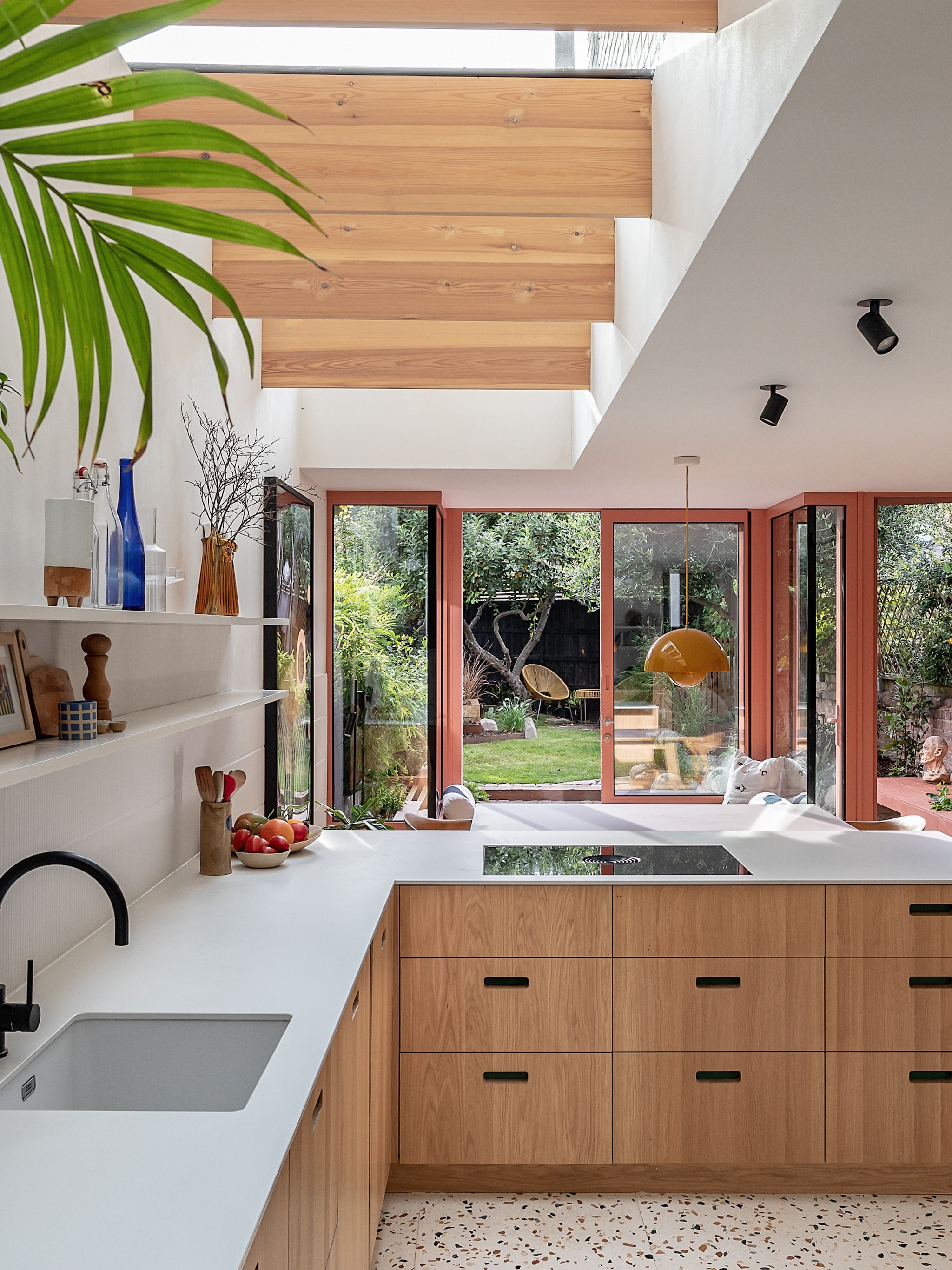 moderne villa mid century invloeden