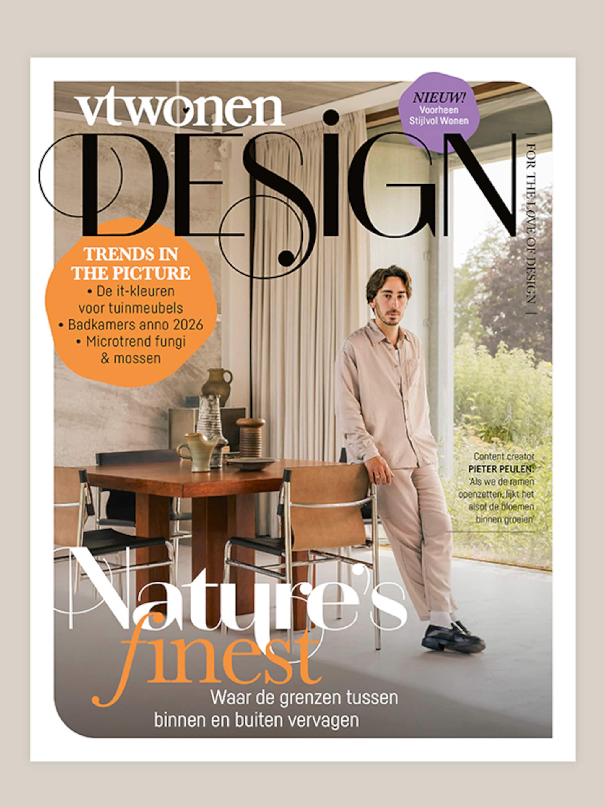 nature s finest de nieuwste editie van vtwonen design is nu verkrijgbaar